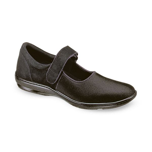 Aetrex Women's Berries Helen Mary Jane Dress Shoes - Black | USA VGQWI0V